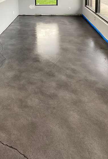 Final Epoxy Flooring Result